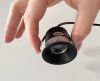 DL 3027 black светильник встраиваемый