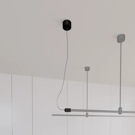 Потолочная чаша с питанием ART-APRIORI-CANOPY-SIDE-L1500-POWER (BK) (Arlight, IP20 Металл, 3 года) 039642