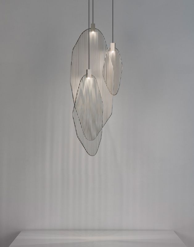 Подвесной светильник 5046P/L satin nickel