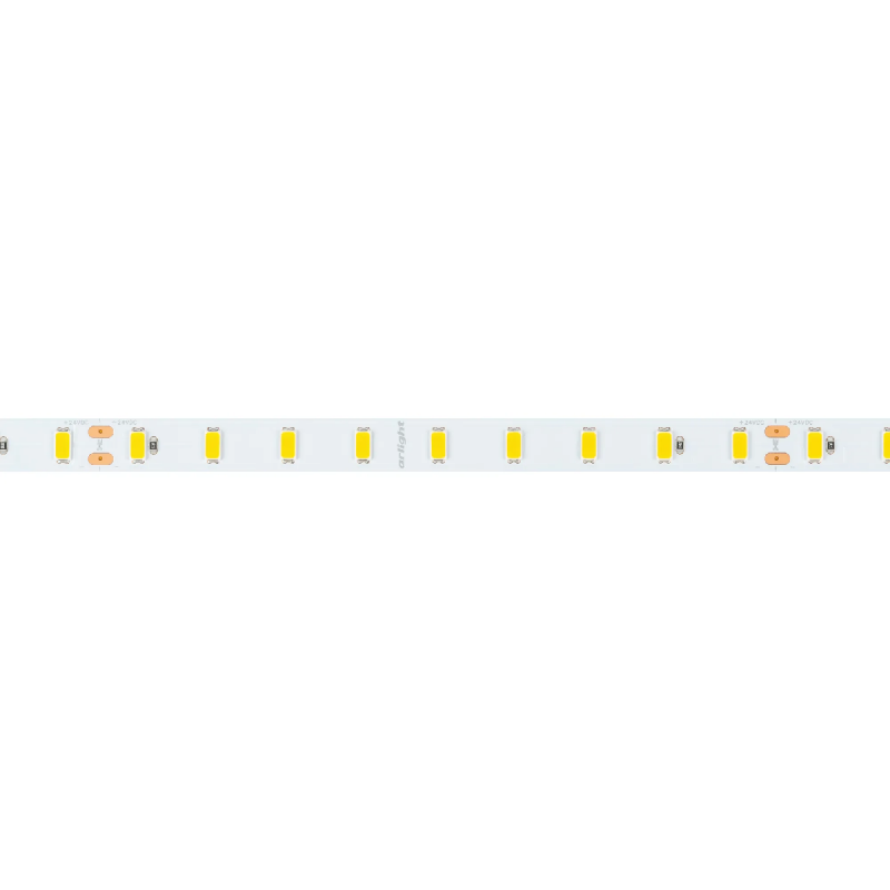 Светодиодная лента ULTRA-C72-10mm 24V Warm3500 (7.2 W/m, IP20, 5630, 5m) (Arlight, высок.эфф.200 лм/Вт) 040211