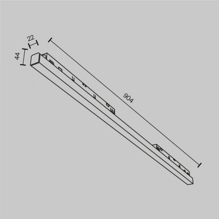 Трековый светильник Technical TR030-4-30WTW-DD-W