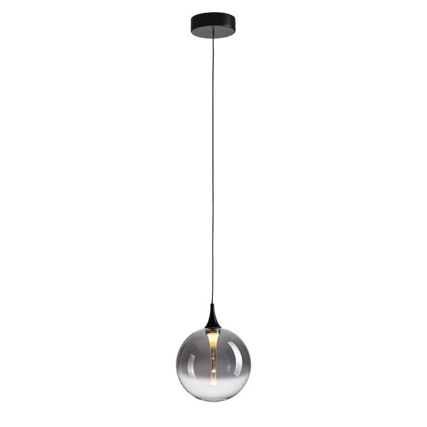 Подвесной светильник MD23001045H-1A black/smoky