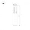 Светильник ландшафтный LGD-TIKTON-10W Warm3000 (Графит, 70 deg, 230V) (Arlight, IP65 Бетон, 3 года) 065044