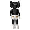 Дизайнерская статуэтка копилка KAWS Companion чёрный с белым