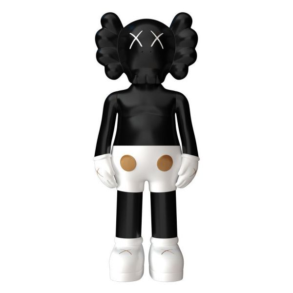 Дизайнерская статуэтка копилка KAWS Companion чёрный с белым
