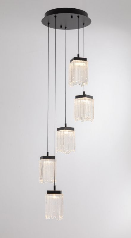 Подвесной светильник MD25020403-5A1 Matt black