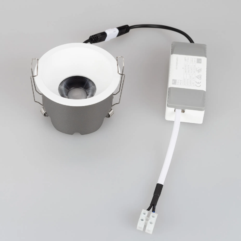 Светильник MS-HARBOR-R82-10W Warm3000 (WH, 50 deg, 230V) (Arlight, IP20 Металл, 5 лет) 048276