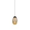 Подвесной светильник MD25090022-1A matt black/champagne