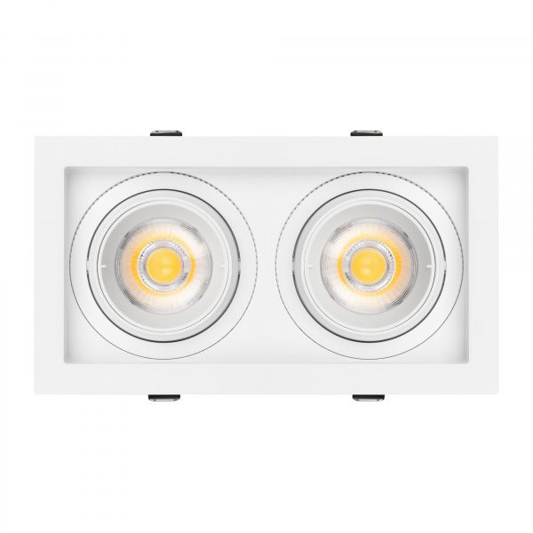 Светильник MS-VORTEX-BUILT-S210x117-2x20W Day4000 (WH-WH, 40 deg, 230V) (Arlight, IP20 Металл, 5 лет) 057768