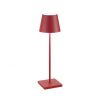 Настольная лампа Zafferano Poldina Red