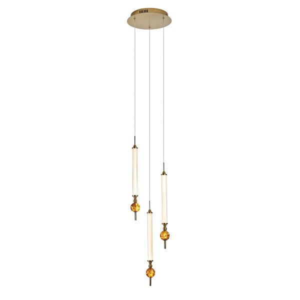 Подвесной светильник OD2503-3 gold