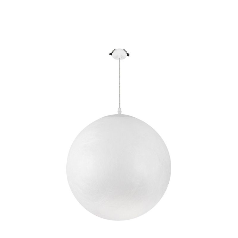 Светильник SP-SILKA-HANG-R400-12W Warm2700 (WH, 330 deg, 230V) (Arlight, IP20 Натуральный шелк, 3 года) 056880