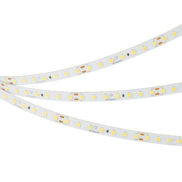 Светодиодная лента UL-A112-8mm 24V Warm2400 (7 W/m, IP20, 5m) (Arlight, 7 лет) 052765