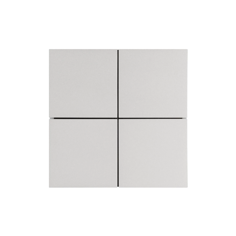 INTELLIGENT ARLIGHT Кнопочная панель KNX-304-23-IN Silver (BUS, Frameless) (IARL, IP20 Металл, 2 года) 039662