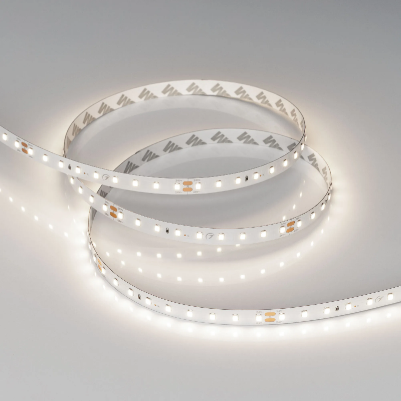 Светодиодная лента RT-A90-10mm 24V Day4000 (4.8 W/m, IP20, 2835, 5m) (Arlight, высок.эфф.200 лм/Вт) 036207