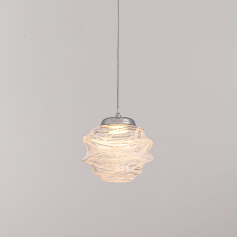 Подвесной светильник MD25030003-1A chrome/clear