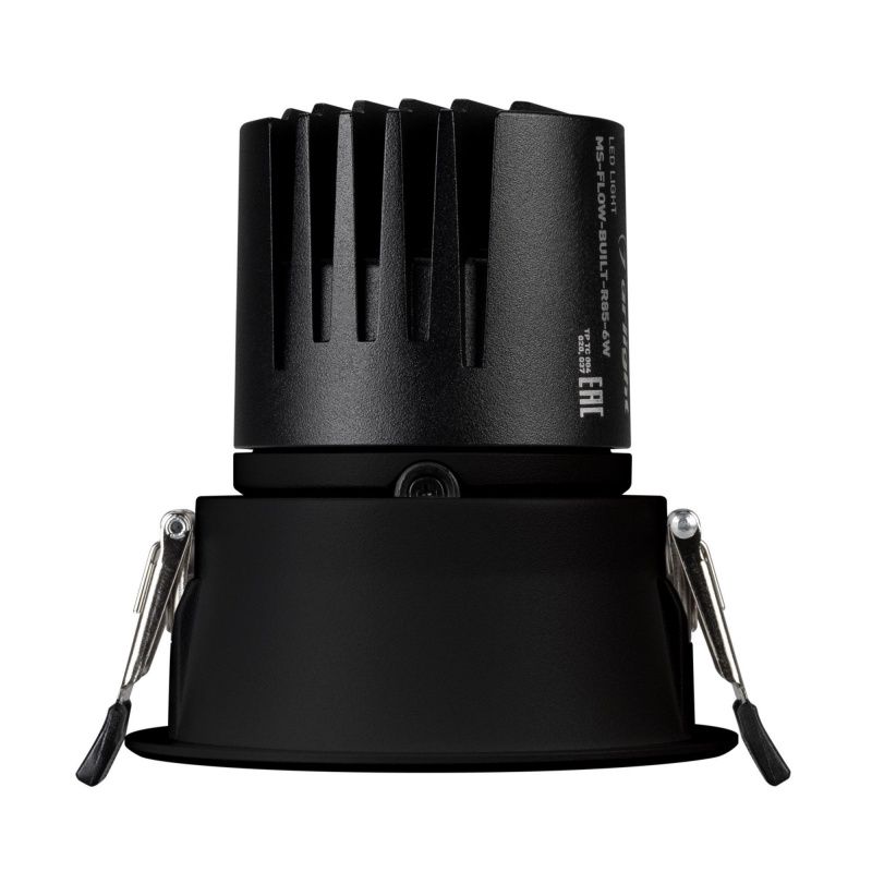 Светильник MS-FLOW-BUILT-R85-12W Day4000 (BK, 38 deg, 230V) (Arlight, IP20 Металл, 5 лет) 061239