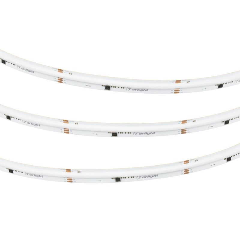Светодиодная лента DMX-COB-X1008-18mm 24V RGB-PX126 (11 W/m, IP20, CSP, 5m) (Arlight, -) 062128