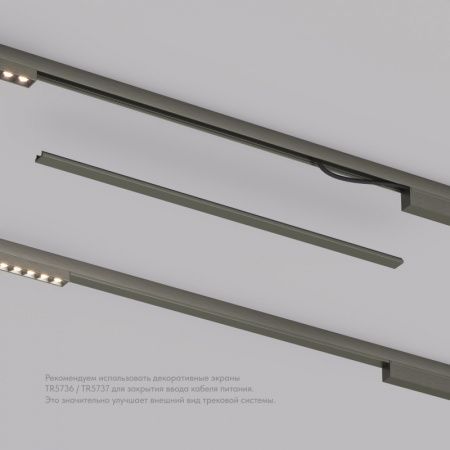 Декоративная заглушка желоба трека SHINE BASE TR5737-DN