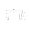 Экран STRETCH-COMFORT-14-CEIL-CENTER-2000 MAT-BLACK (Arlight, -) 065210