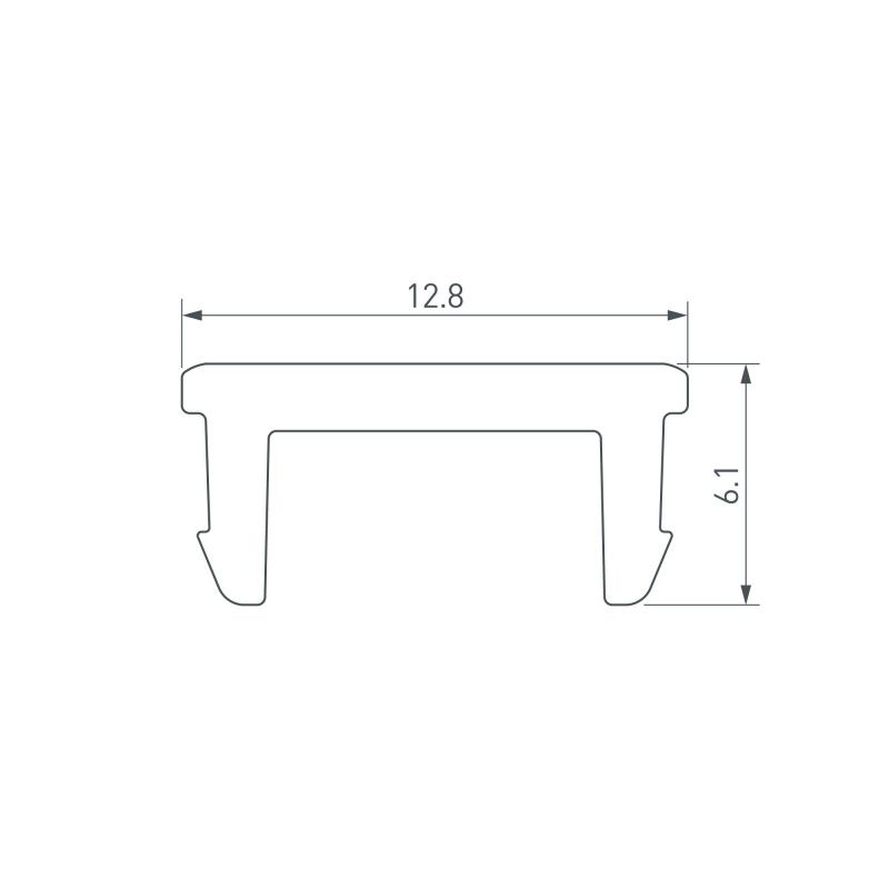 Экран STRETCH-COMFORT-14-CEIL-CENTER-2000 MAT-BLACK (Arlight, -) 065210