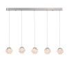 Подвесной светильник MD25030003-5B chrome/clear