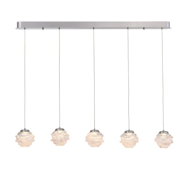 Подвесной светильник MD25030003-5B chrome/clear
