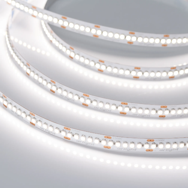 Светодиодная лента RT-A240-10mm 24V Day4000 (19.2 W/m, IP20, 3528, 5m) (Arlight, Открытый) 017431(2)