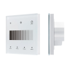 INTELLIGENT ARLIGHT Сенсорная панель SMART-DALI-301-11-1G-4SC-DIM-IN White (BUS/24V, Touch, 2.4G) (IARL, IP20 Пластик, 5 лет) 046549