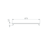 Экран STRETCH-S-50-CEIL-CENTER-10m OPAL (GAMMA50) (Arlight, -) 046943