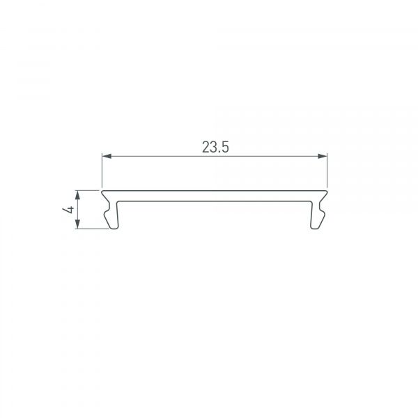 Экран W24-2000 OPAL (Arlight, Пластик) 053807
