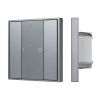 INTELLIGENT ARLIGHT Кнопочная панель DALI-201-23-1G-DIM-DT6-IN Silver (BUS, Frame) (IARL, IP20 Металл, 3 года) 048181
