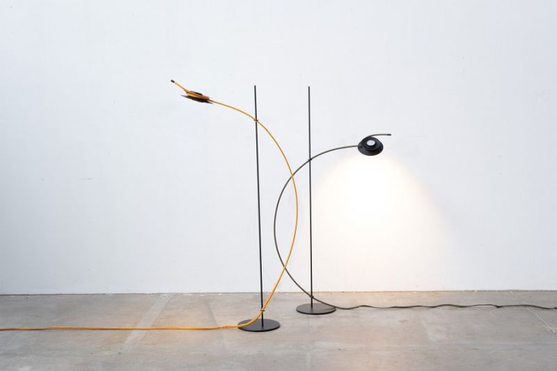 Торшер Ingo Maurer Ms. Bowjangles Orange LED