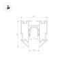 Трек встраиваемый MAG-ORIENT-TRACK-2653-STR-G-2000 (BK) (Arlight, IP20 Металл, 3 года) 046702