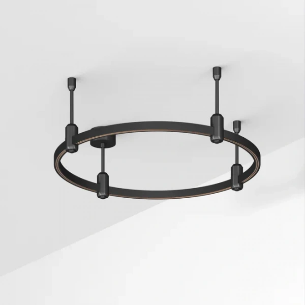 Основание ART-APRIORI-ROUND-ROD-200-R600 (BK) (Arlight, IP20 Металл, 3 года) 048494