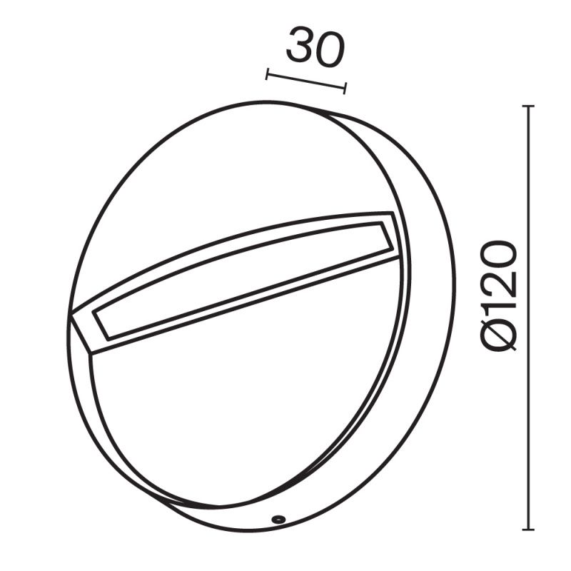 Подсветка для лестниц Outdoor O046SL-L3W3K