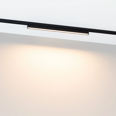Светильник MAG-MICROCOSM-FLAT-L300-8W Warm3000 (BK, 100 deg, 24V) (Arlight, IP20 Металл, 3 года) 043271