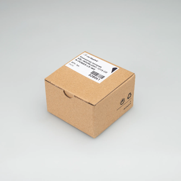 Коннектор питания ARL-MOONLIGHT-1213-CON-POWER-LR-WH (Arlight, Пластик) 028061