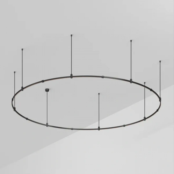 Основание ART-APRIORI-ROUND-ROD-800-R3000 (BK) (Arlight, IP20 Металл, 3 года) 048500