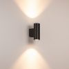 Светильник настенный LGD-WALDER-R68-2x7W Day4000-MIX (Черный, 40 deg, 230V) (Arlight, IP65 Металл, 5 лет) 060954