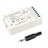 Аудиоконтроллер ARL-SOUND-RGB/RGBW (12-24V, 4x4A, RF ПДУ 24кн) (Arlight, IP20 Пластик, 3 года) 034726