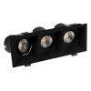 Светильник MS-FLOW-BUILT-S230x85-3x6W Warm3000 (BK, 55 deg, 230V) (Arlight, IP20 Металл, 5 лет) 061273
