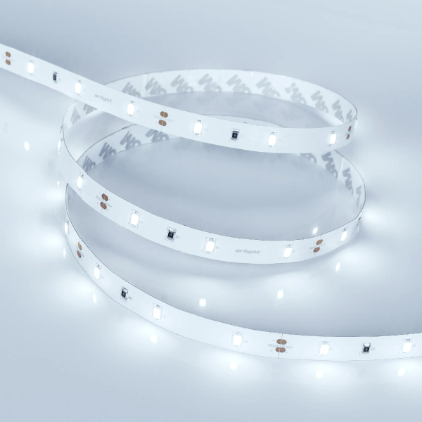 Светодиодная лента RT 2-5000 12V Cool (5630, 150 LED, LUX) (Arlight, 7.2 Вт/м, IP20) 019730