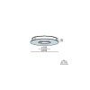 Встраиваемый светильник Wever & Ducre 12016 QUASAR GLASS DISC SANDBLASTED