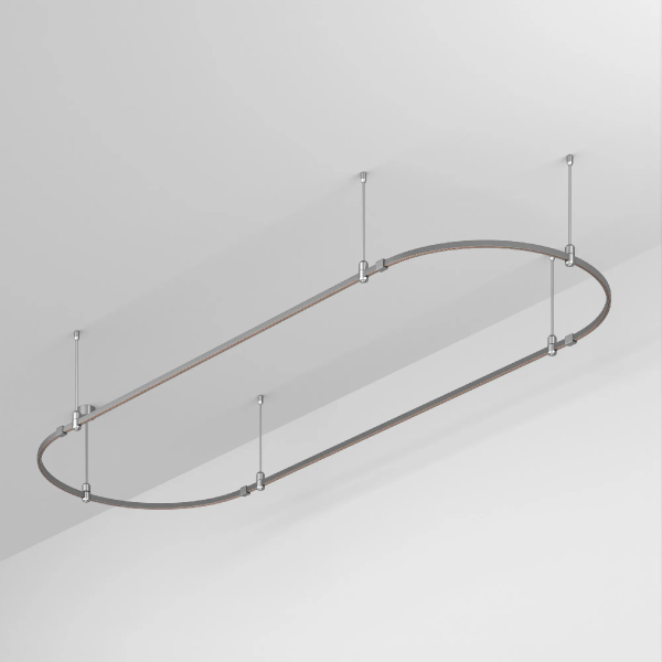 Основание ART-APRIORI-OVAL-ROD-400-3000x1000 (TN) (Arlight, IP20 Металл, 3 года) 050197