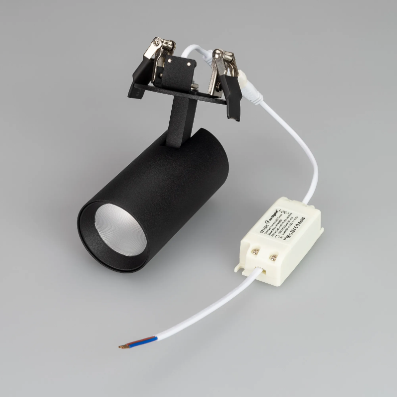 Светильник LGD-LUMOS-R55-9W Warm3000 (BK, 25 deg, 230V) (Arlight, IP20 Металл, 3 года) 034148