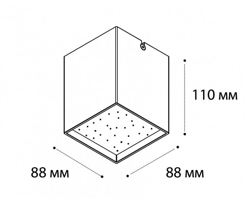 DL 3028 white 4000K светильник потолочный