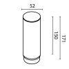 Комплектующие для трековой системы Technical RingLAcr-12-W