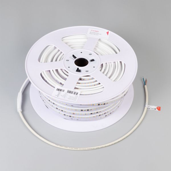 Светодиодная лента герметичная ARL-PV-A120-15mm 230V White6000 (15 W/m, IP65, 50m) (Arlight, -) 054696