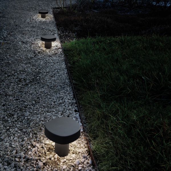 Уличный светильник Zafferano Ciottolo 10 Corten